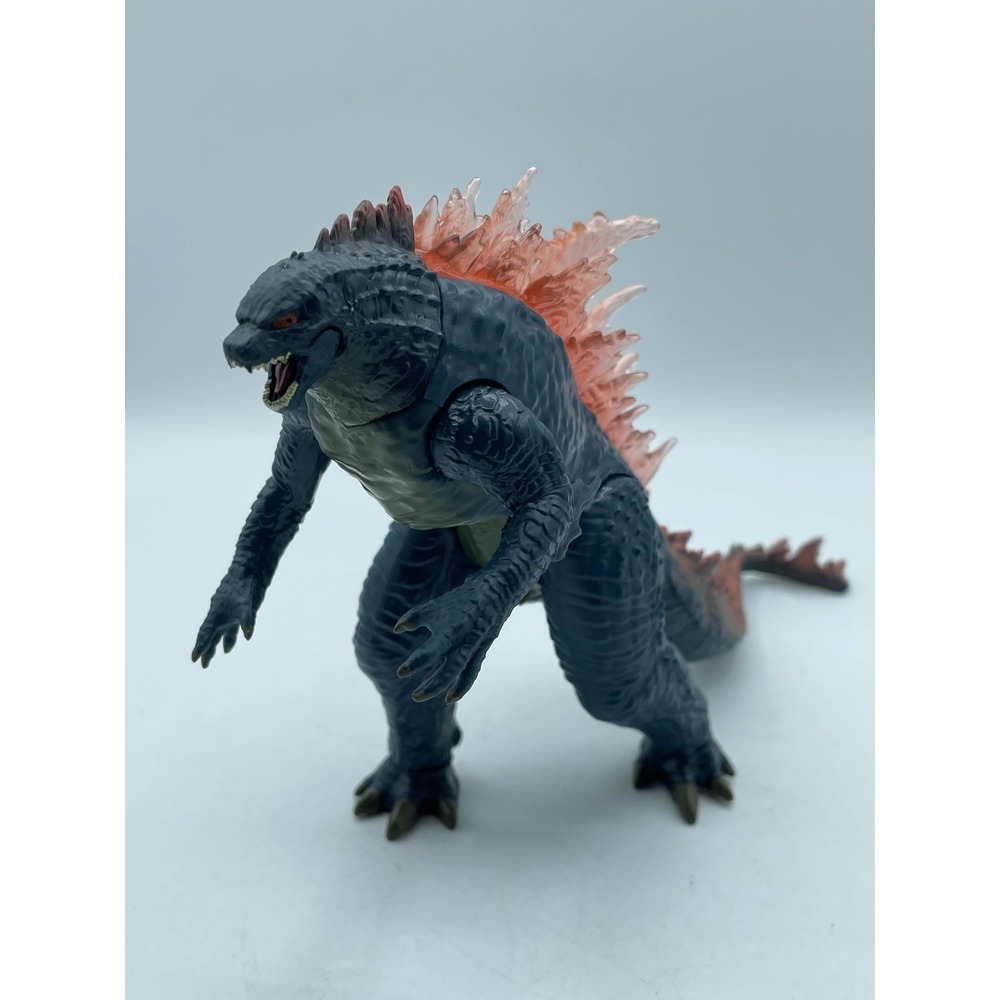 Legendary TOHO Playmates Godzilla Clear Red Spikes On Back 6" Tall